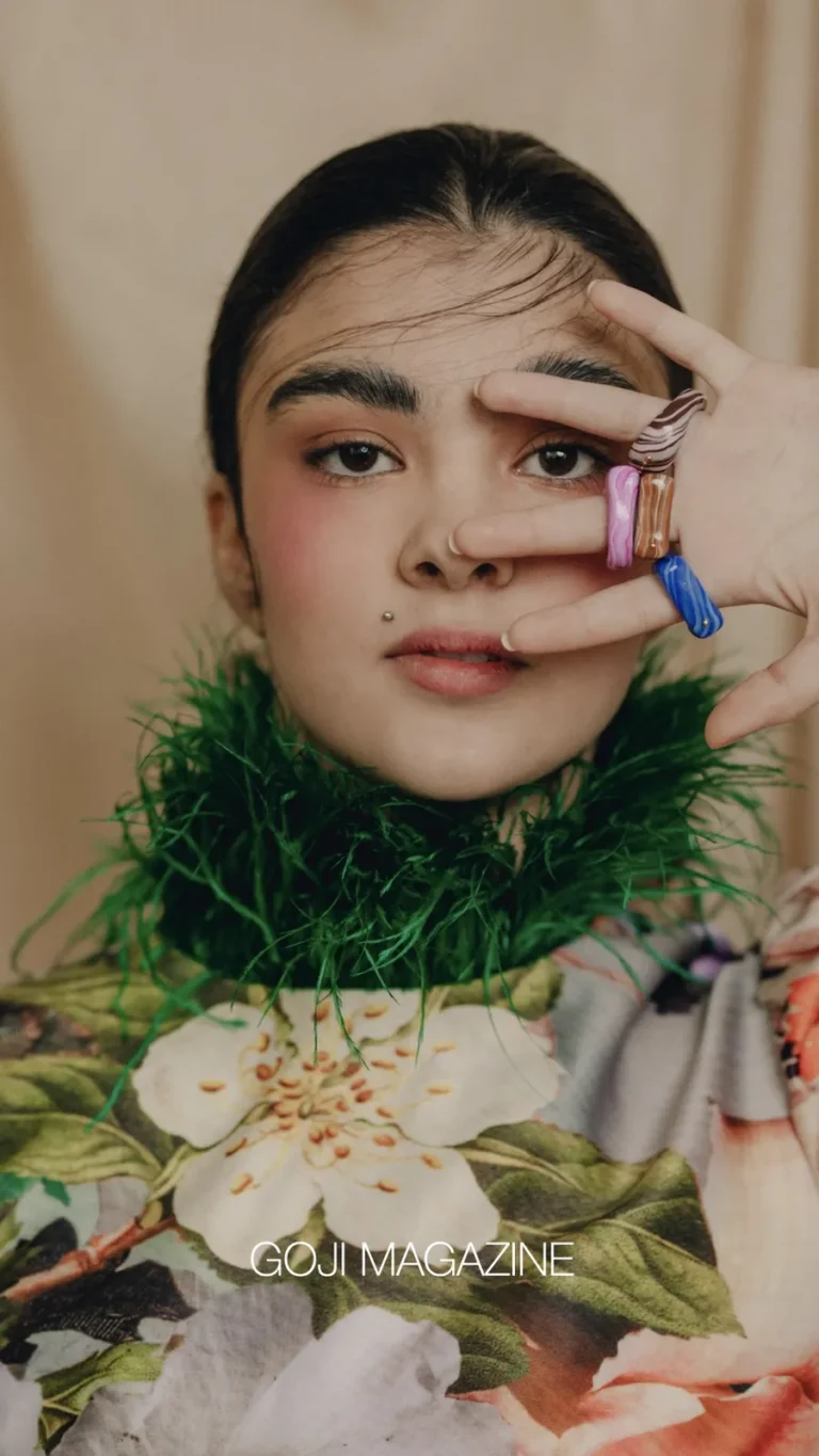 RUE AGTHONIS in GOJI MAGAZINE