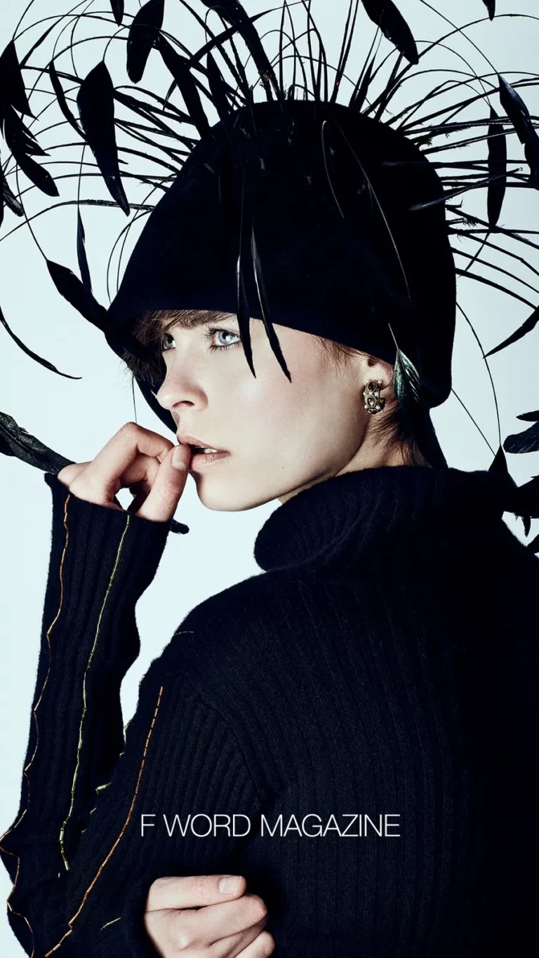 RUE AGTHONIS in F WORD MAGAZINE