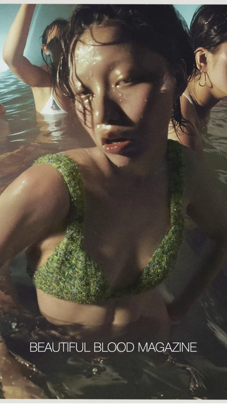 RUE AGTHONIS in BEAUTIFUL BLOOD MAGAZINE